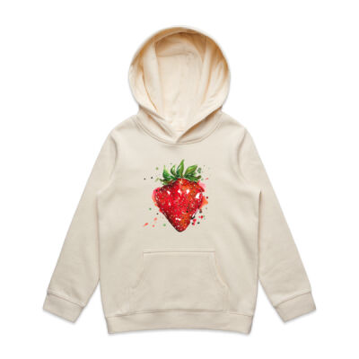 Strawberry Splash - Kids Supply Hoodie Thumbnail