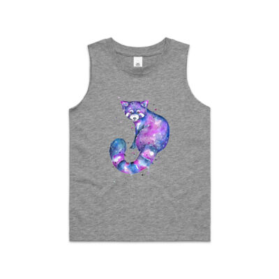 Galaxy Red Panda - Kids Barnard Tank Thumbnail
