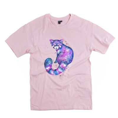 Galaxy Red Panda - Kids Unisex Classic Tee Thumbnail