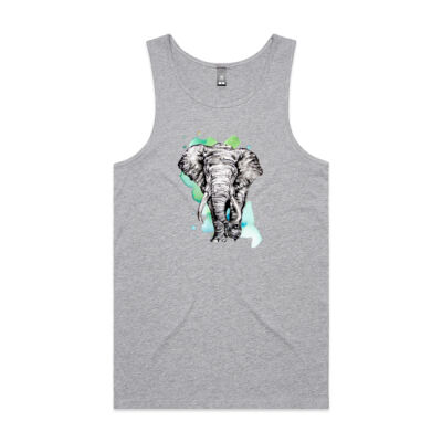 Big Fella - Mens Lowdown Singlet Thumbnail