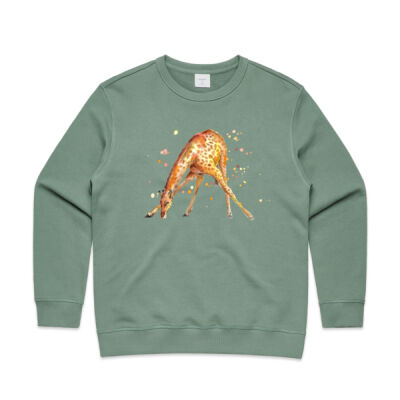 Awkward Giraffe - Womens Premium Crew Thumbnail