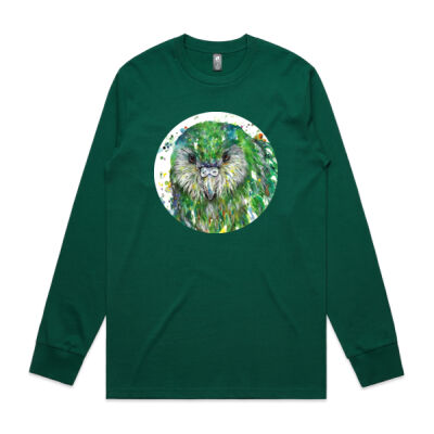 Kakapo - Mens Classic Long Sleeved Tee Thumbnail