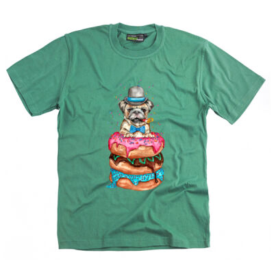 Donut Pug - Kids Unisex Classic Tee Thumbnail
