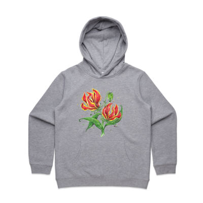 Flame Lilies - Kids Supply Hoodie Thumbnail