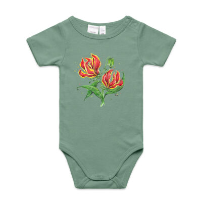 Flame Lilies - Mini-Me One-Piece Thumbnail