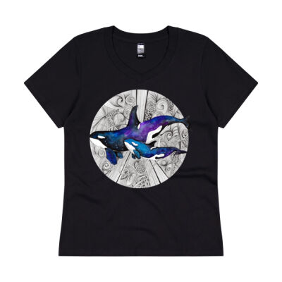 Space Orcas - Thread Project Womens Eden Tee Thumbnail